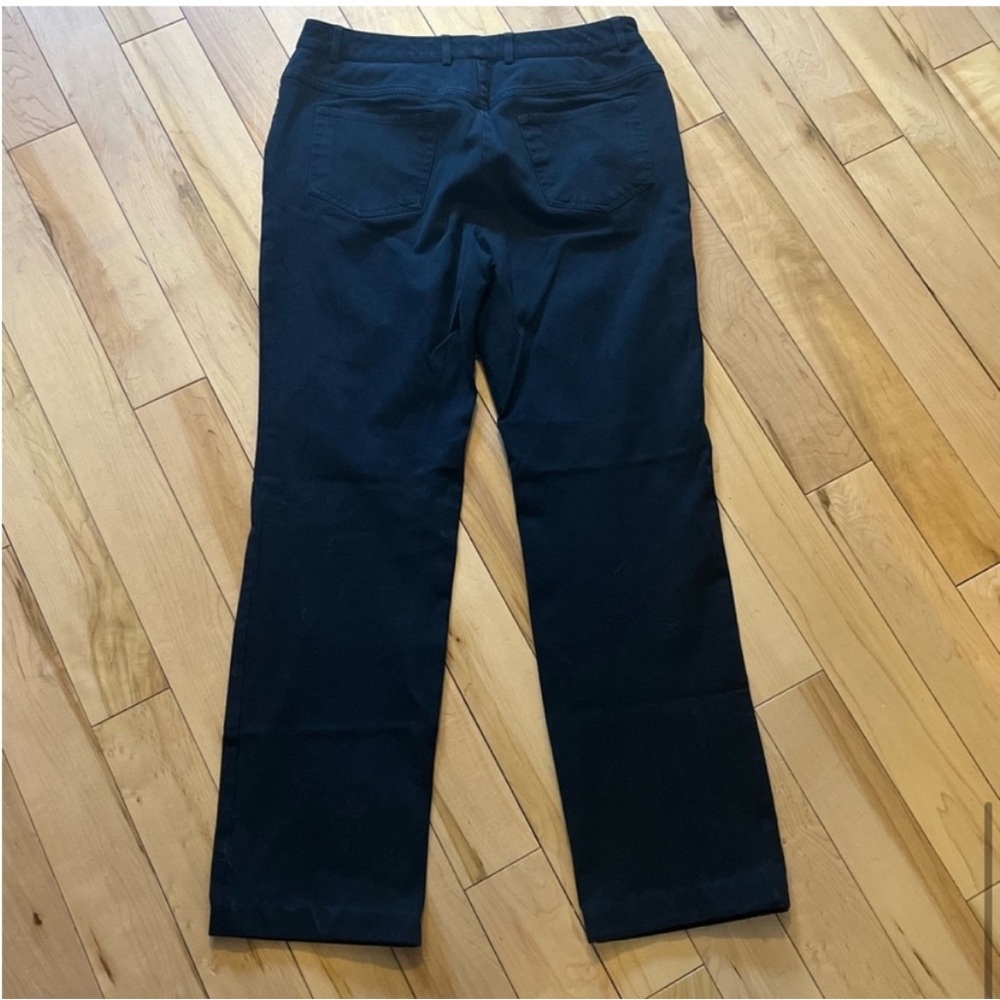 St. John Sport Classic Black Pants Jeans style size ten (10) - Picture 8 of 8